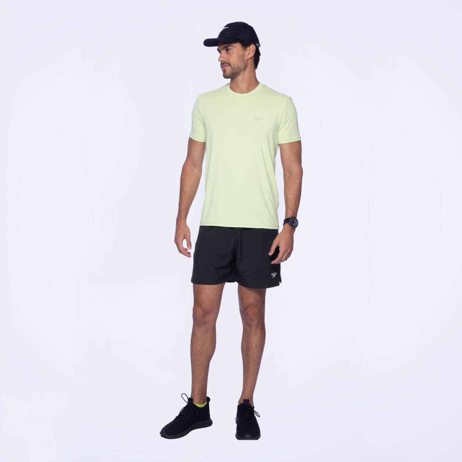Camiseta Masculina Basic Run - MATCHA - imagem 1
