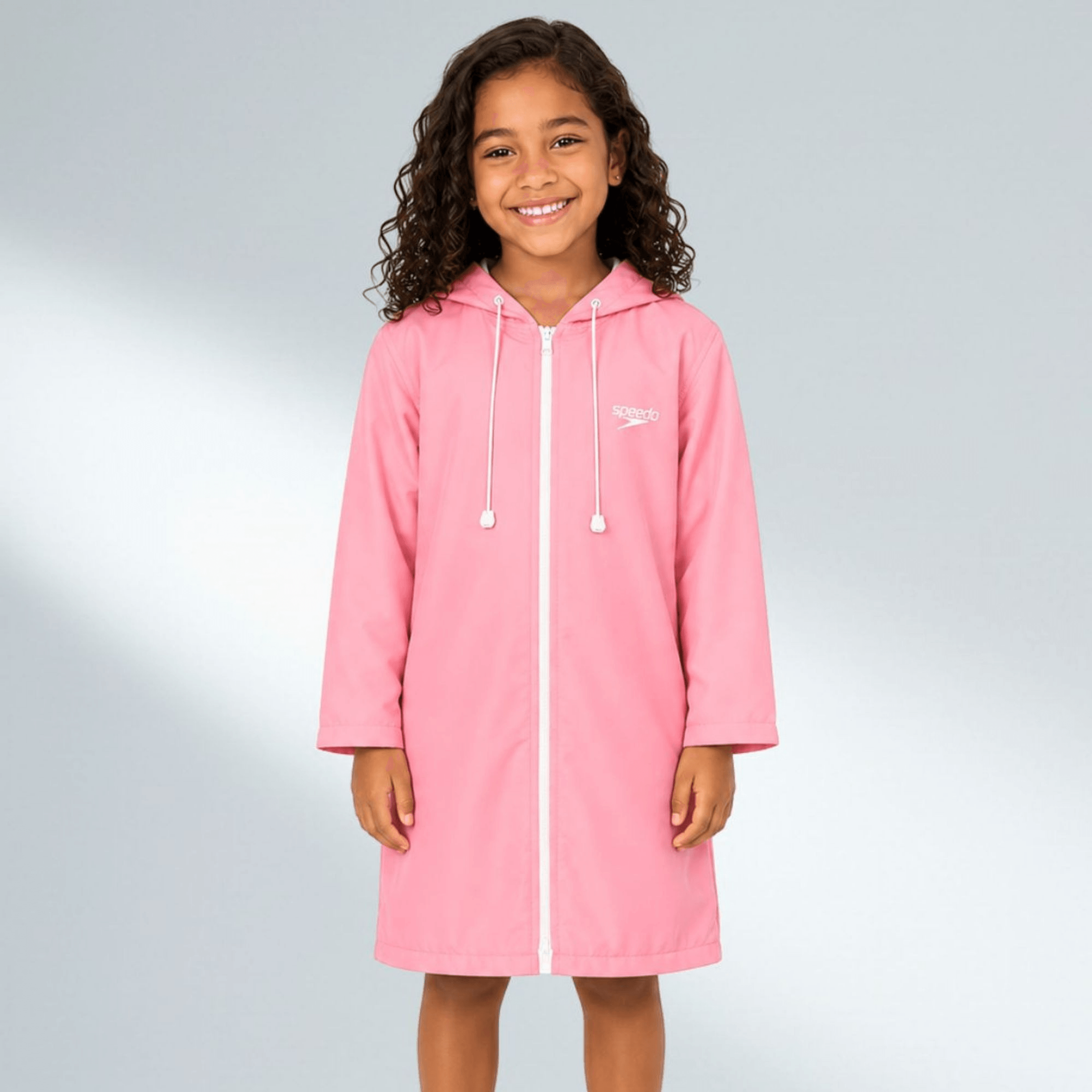 Roupão De Natação Infantil New Malta Speedo - ROSA CLARO - imagem 1