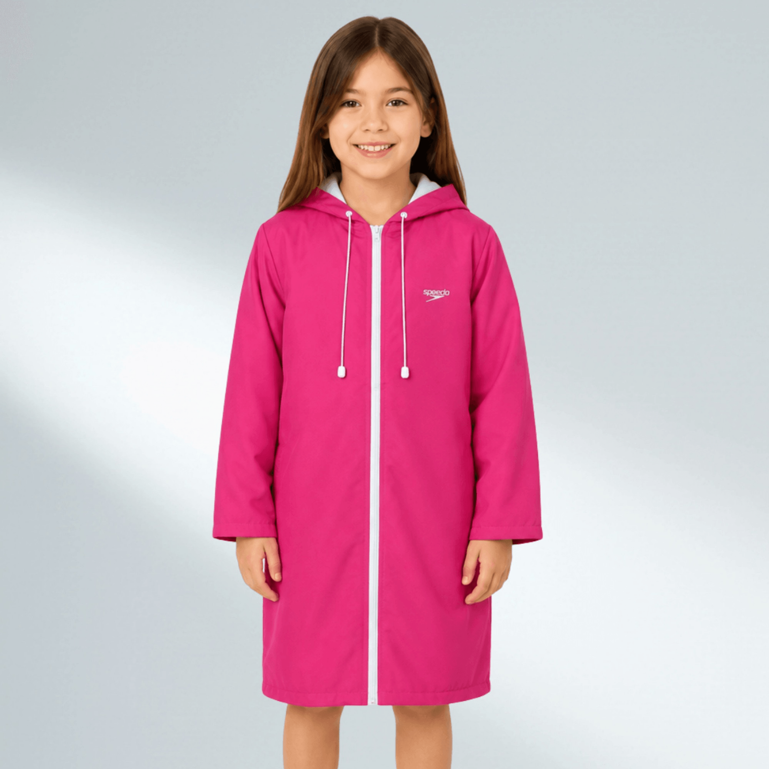 Roupão De Natação Infantil New Malta Speedo - PINK - imagem 1